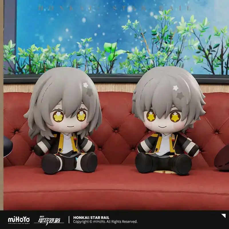 

Mihoyo[Honkai: Star Rail]Pom-Pom Tribbie Q-Version Sparkle Mimi Magnetic Acg Attraction Small Figurines Ornament Gift