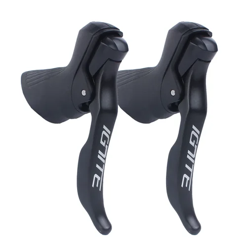 Imagen 2 del producto SENSAH-palancas de cambios para bicicleta de carretera, 2x7, 2x8, 2x9, 2x10, palanca de freno de velocidad, 16/18/20 velocidades, desviador de bicicleta para Shimano Sora Tiagra Claris