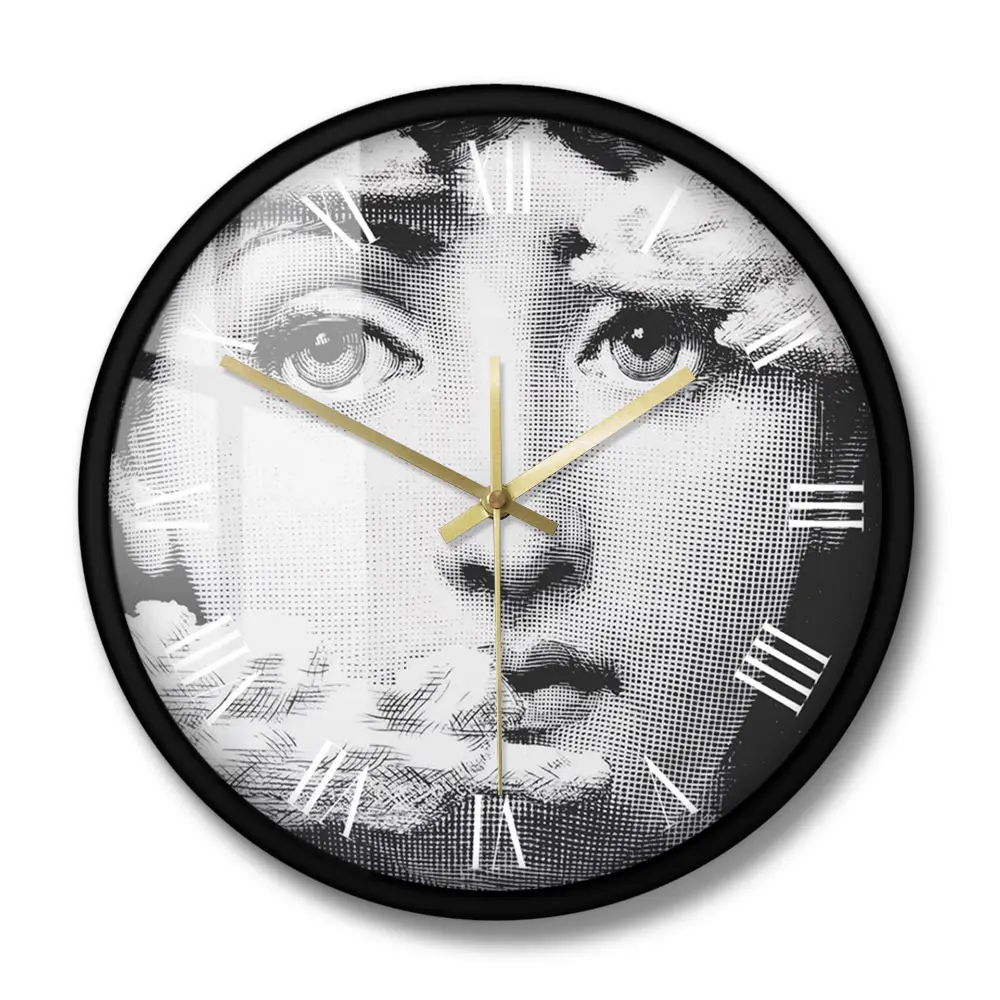 fornasetti 顔デザイン 掛時計 Se9f22c823656471c9de62b131c904