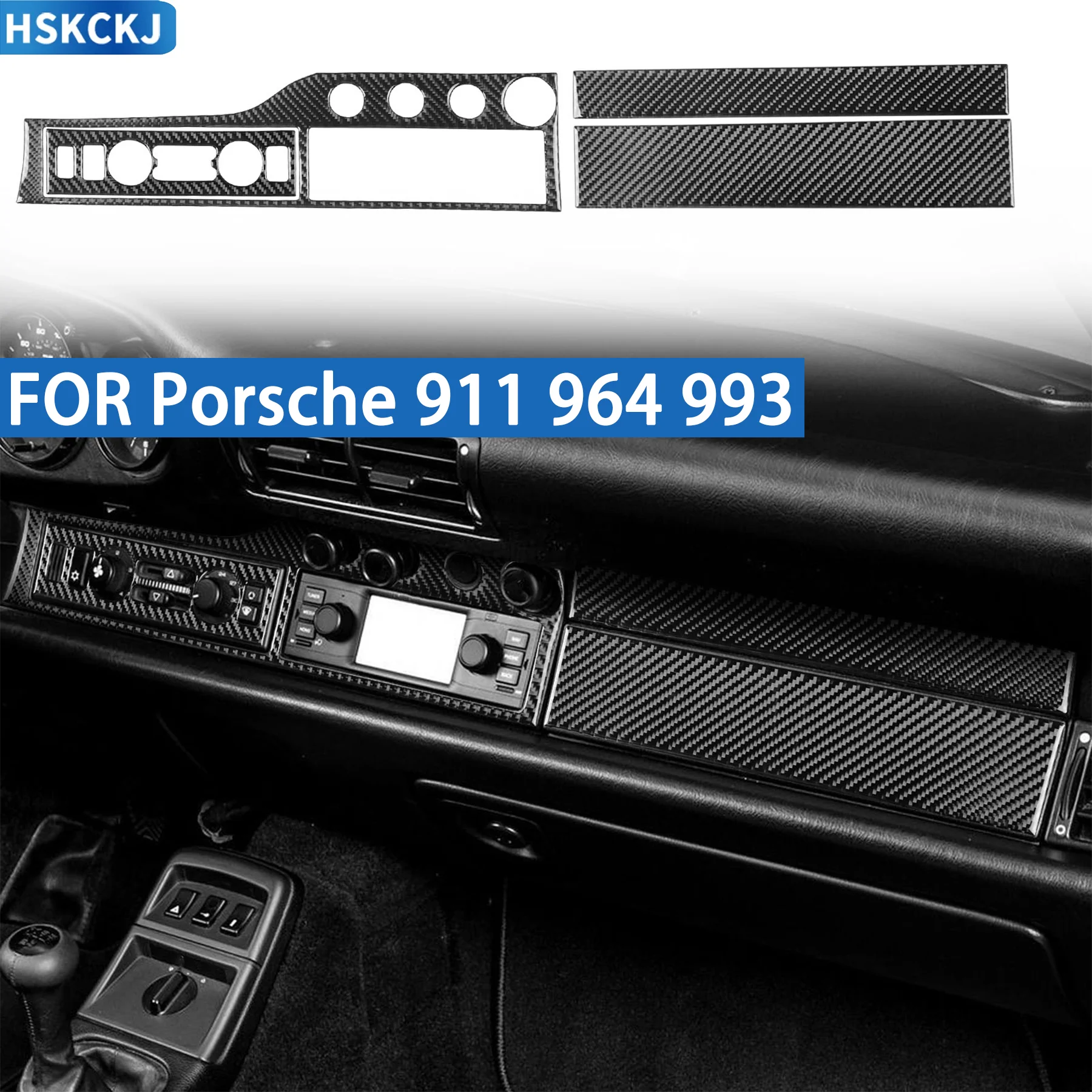 para-porsche-911-964-993-1986-1998-juego-de-cubiertas-para-el-panel-frontal-de-la-consola-central-del-automovil-adhesivo-de-fibra-de-carbono-real-suave-para-accesorios-interiores