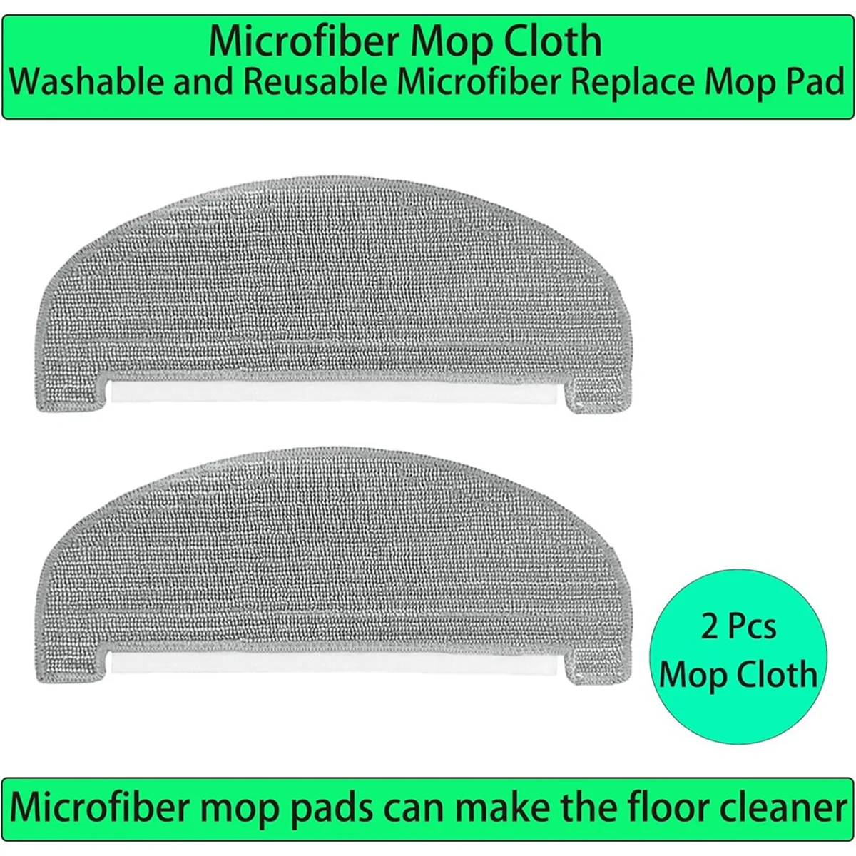 Robô Aspirador com Escova Lateral Principal, Filtro Hepa, Mop Pano, Acessórios de Substituição, Fit para Eufy Clean, G40, G40, Hybrid Plus