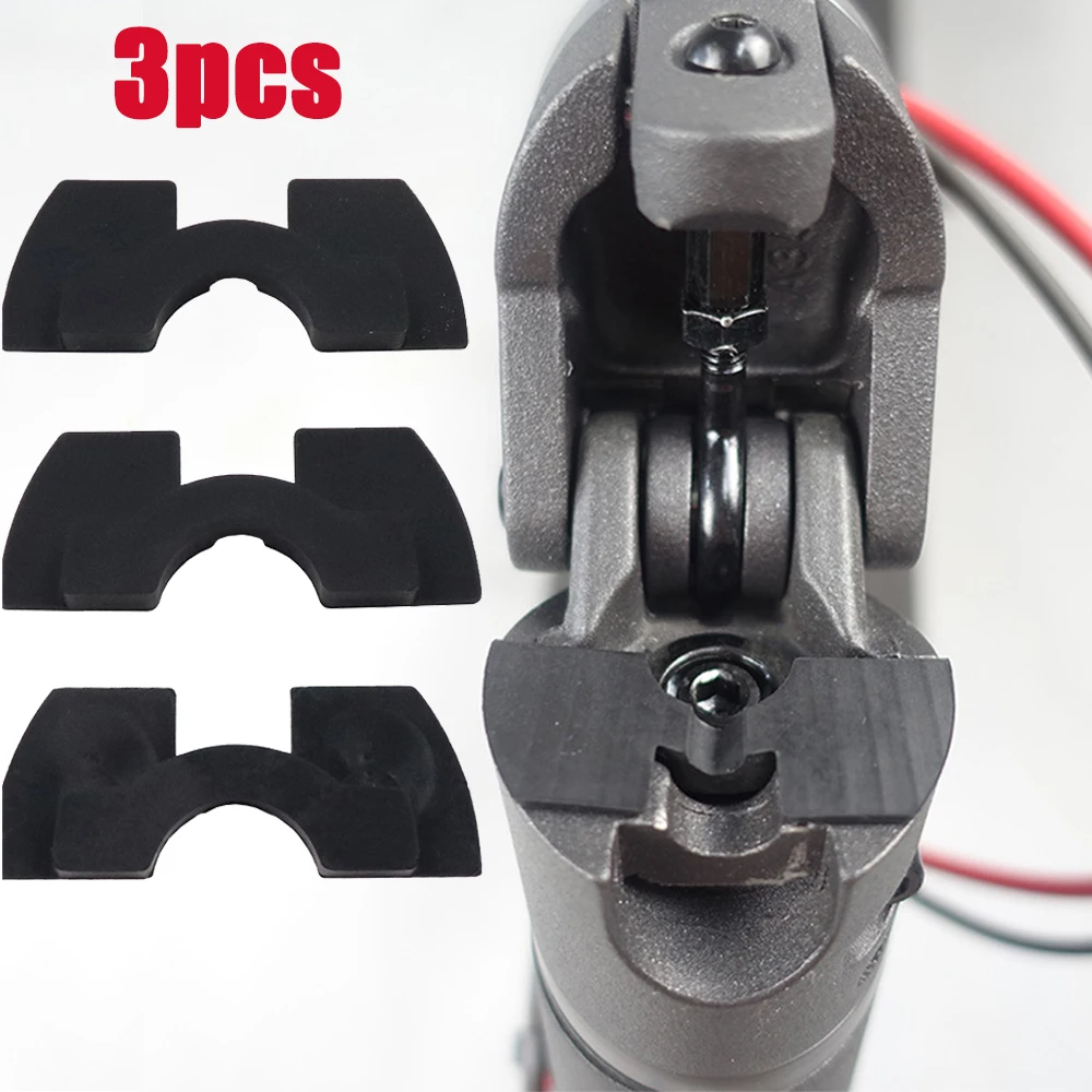 3pcs Electric Scooter Part For Xiaomi Mijia M365/ProAccessories Rubber Pad Pole Shakeproof Cushion Silicone Vibration Damping