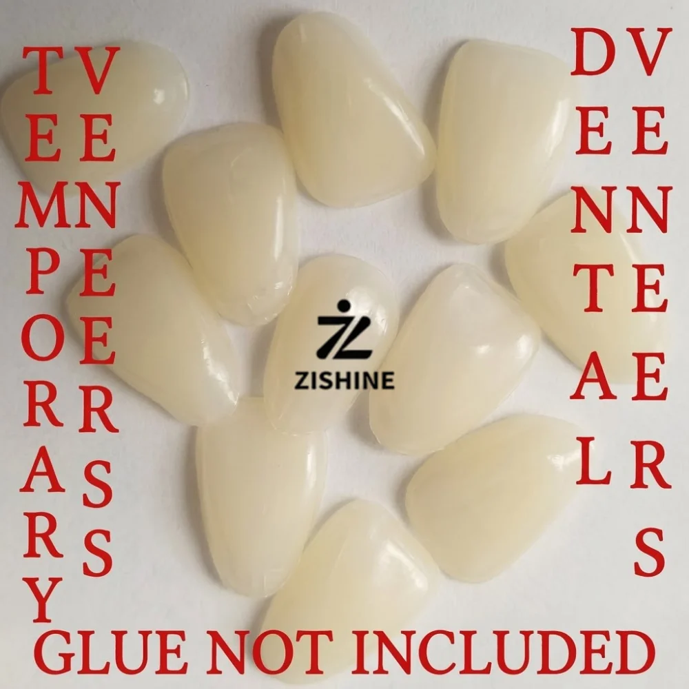 Dental Anterior Temporary Veneers Resin Teeth Whitening Material A1 A2 Shade Cosmetic Tooth Restorative Dentistry Supplies