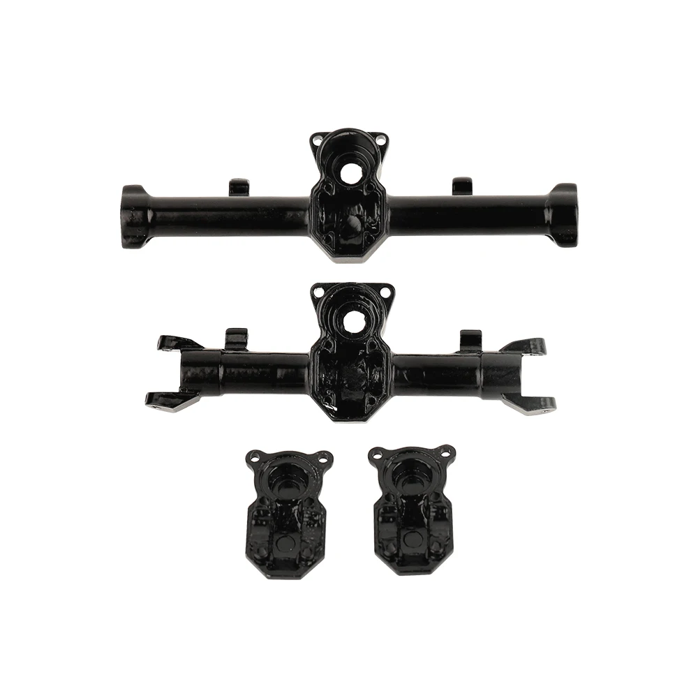 2pcs SCX24 Metal Straight Front Rear Axle Housing Cover Shell for RC 1/24 Axial SCX24 90081 C10 AXI00005 Toys Car Upgrade Parts - Image 2