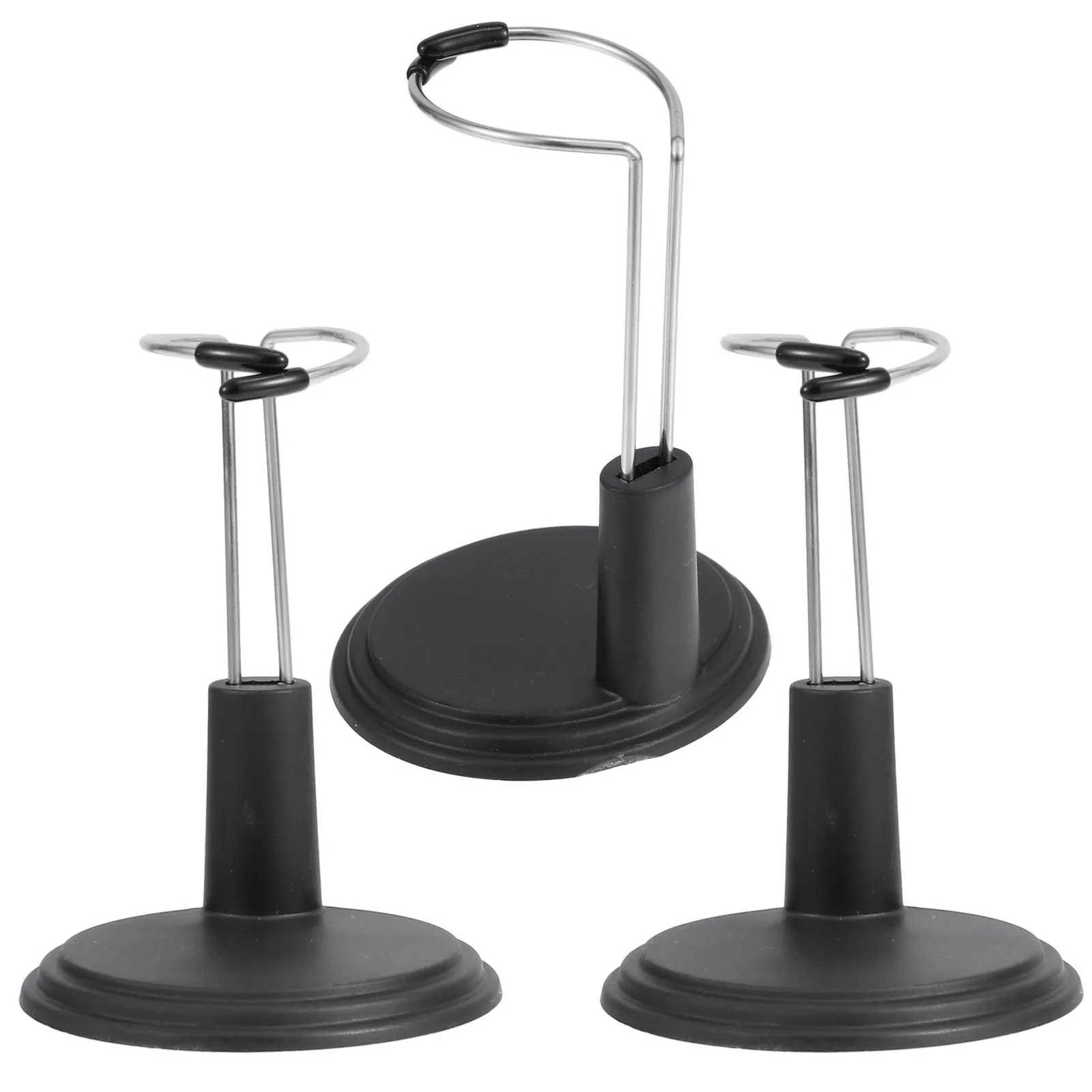 3PCS 15cm Metal Bracket Stand Doll Support Furniture Prop Up Dolls Toy Stand Support Prop Up Mannequin Model Display Holder