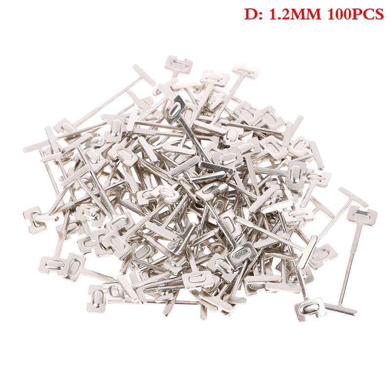 100pc Ceramic Tile Leveling Part Replacement Steel Needles For Flooring Wall Tile Leveling System Leveler Replaceable Pin Tiling