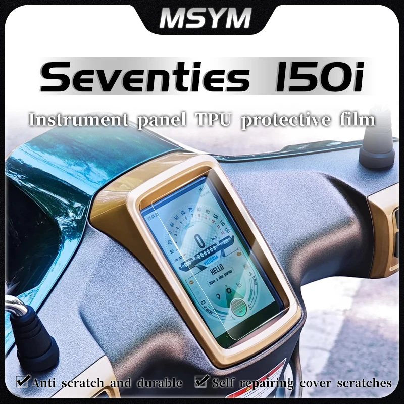 

Motorcycle Instrument Speedometer Cluster Scratch Protection Film For VICTORIA SEVENTIES 150i Seventies 150i 2025