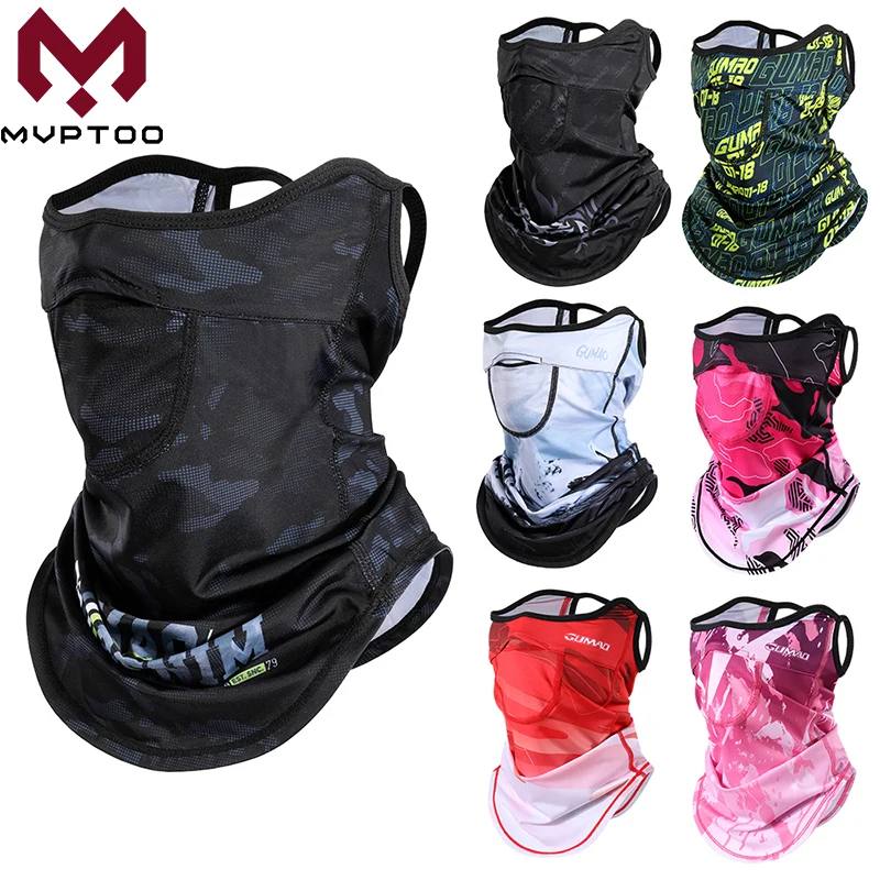 Cagoule de Protection UV pour Moto, Masque Respirant, Coupe-Vent, Écharpe Magique de Cyclisme, Été