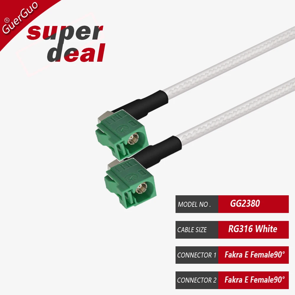 RF محوري RG316 كابل فقرا E ذكر/أنثى/ذكر طويل موصل هوائي تمديد رمادي كابل محوري لمفتاح التحكم عن بعد للسيارة