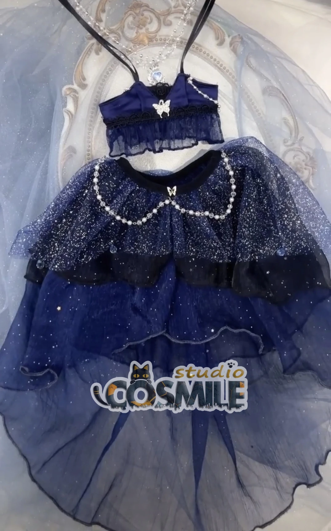 Milky Way Evening Dresses Princess Dress Costume Stuffed Plushie Plush 20cm 28cm Doll Accessories Doll's Clothes KK