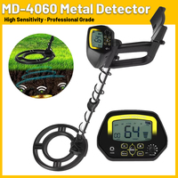 MD-4060 New High Sensitivity Metal Detector Professional Underground Gold Detector Precise Detection Jewelry Treasure Hunt