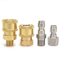 Pressure Washer Connector Coupling Quick Release Adapter 1/4\