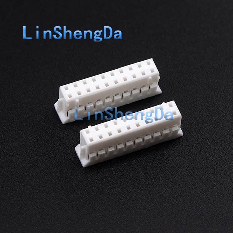 Rubber shell PHD2.0mm spacing 2 * 2p 3 4 5 6 7 8 9 10P double row male plug connector terminal