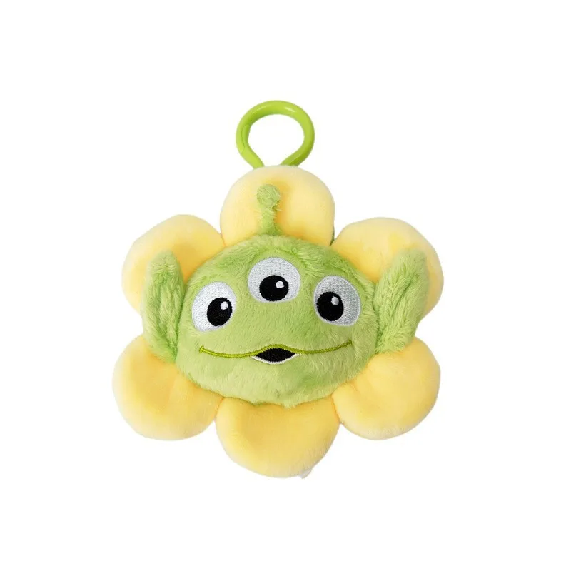 Disney Toy Story Alien juguete de peluche lindo kawaii colgante bolso escolar mochila colgante llavero juguete de peluche cumpleaños regalo de Navidad