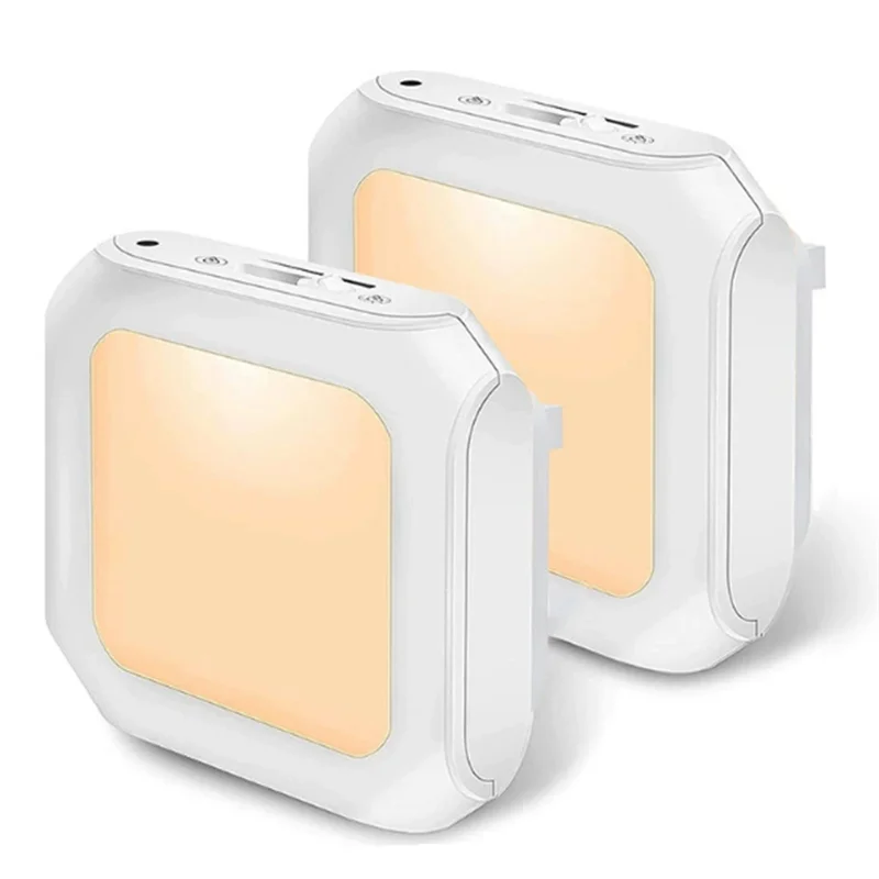 

A95I-Bedroom Corridor Aisle Room Wall Light Control 2Pcs Stepless Dimming LED Night Lamps For Home