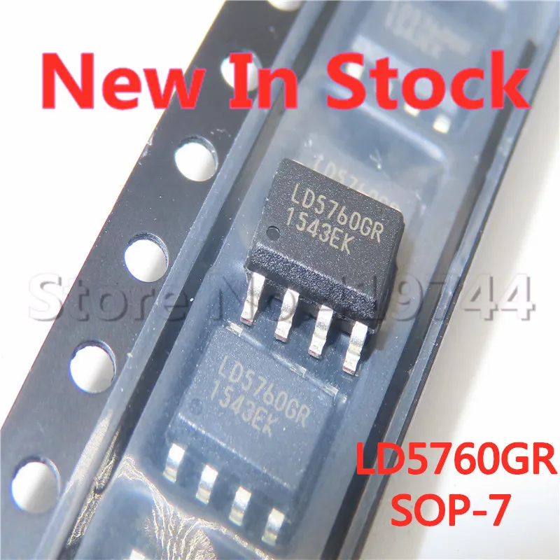 5PCS/LOT  LD5760GR LD5760AGR LD5760TGR LD5760 SOP-7 power chip n Stock NEW original IC