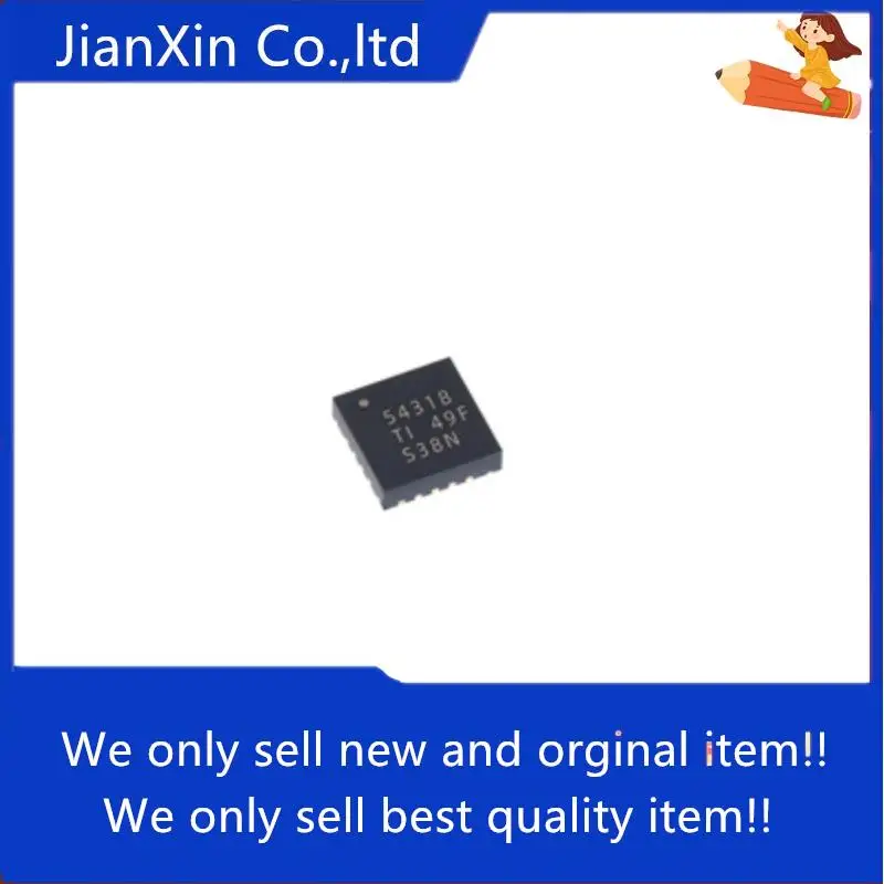 

10pcs 100% orginal new TPS54318RTER SMD WQFN-16 screen printing 54318 switching regulator