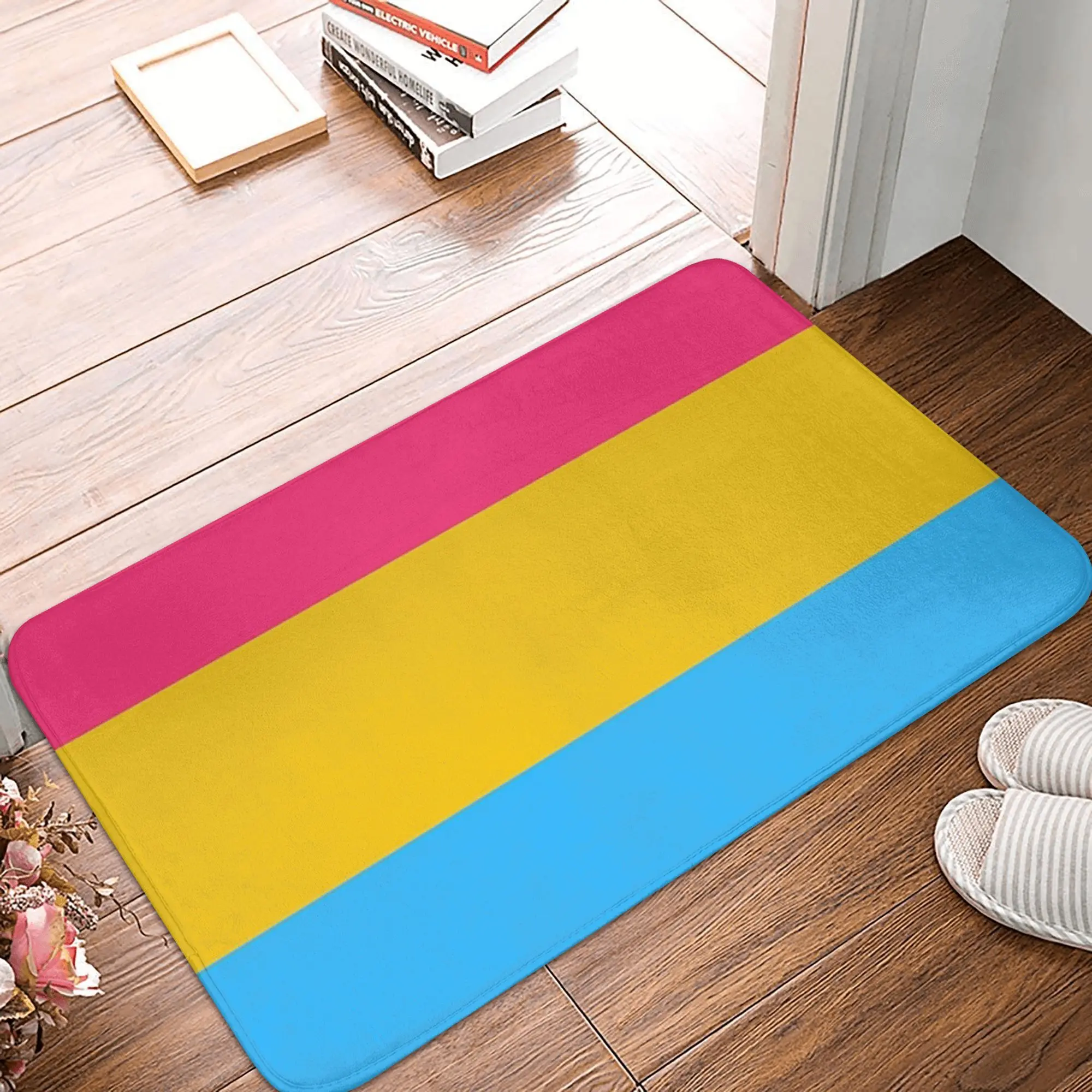 

Love Knows No Gender Anti-slip Doormat Floor Mat Durable Carpet Rug for Kitchen Entrance Home Bedroom Footpad Mats
