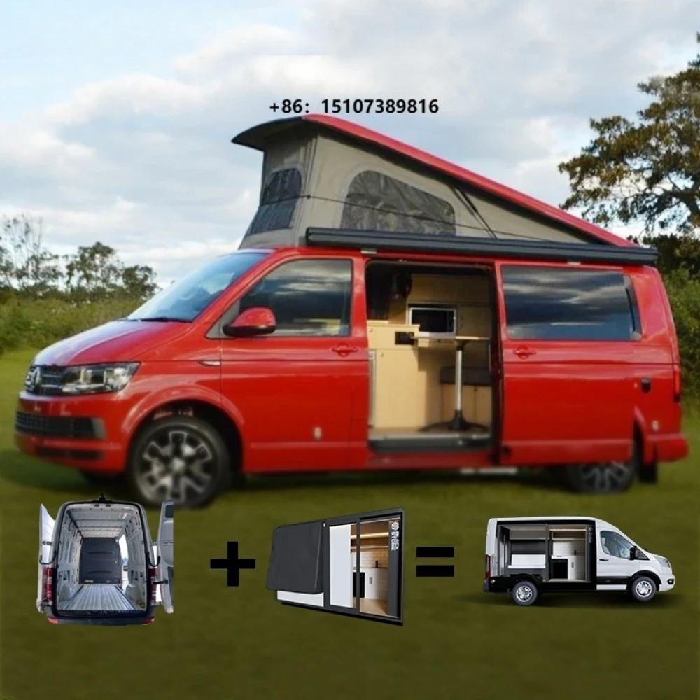 4x4 Road Campervan Motor Home RV with Pop Roof Electric RV Camper Motorhome Parts & Accessories From Estados Unidos