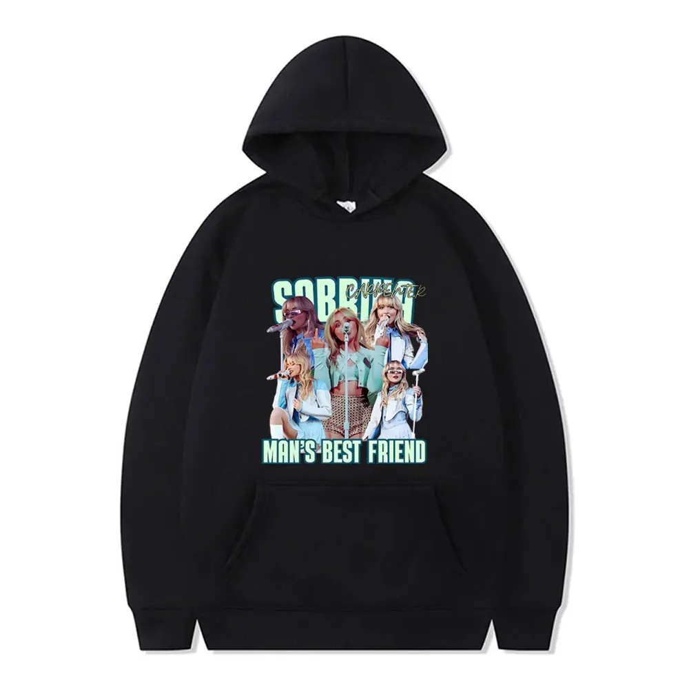 

Sabrina Carpenter Man's Best Friend Hoodie Men Women Fashion Pop Music Streetwear Male Oversized Fleece Cotton Pullover Hoodies