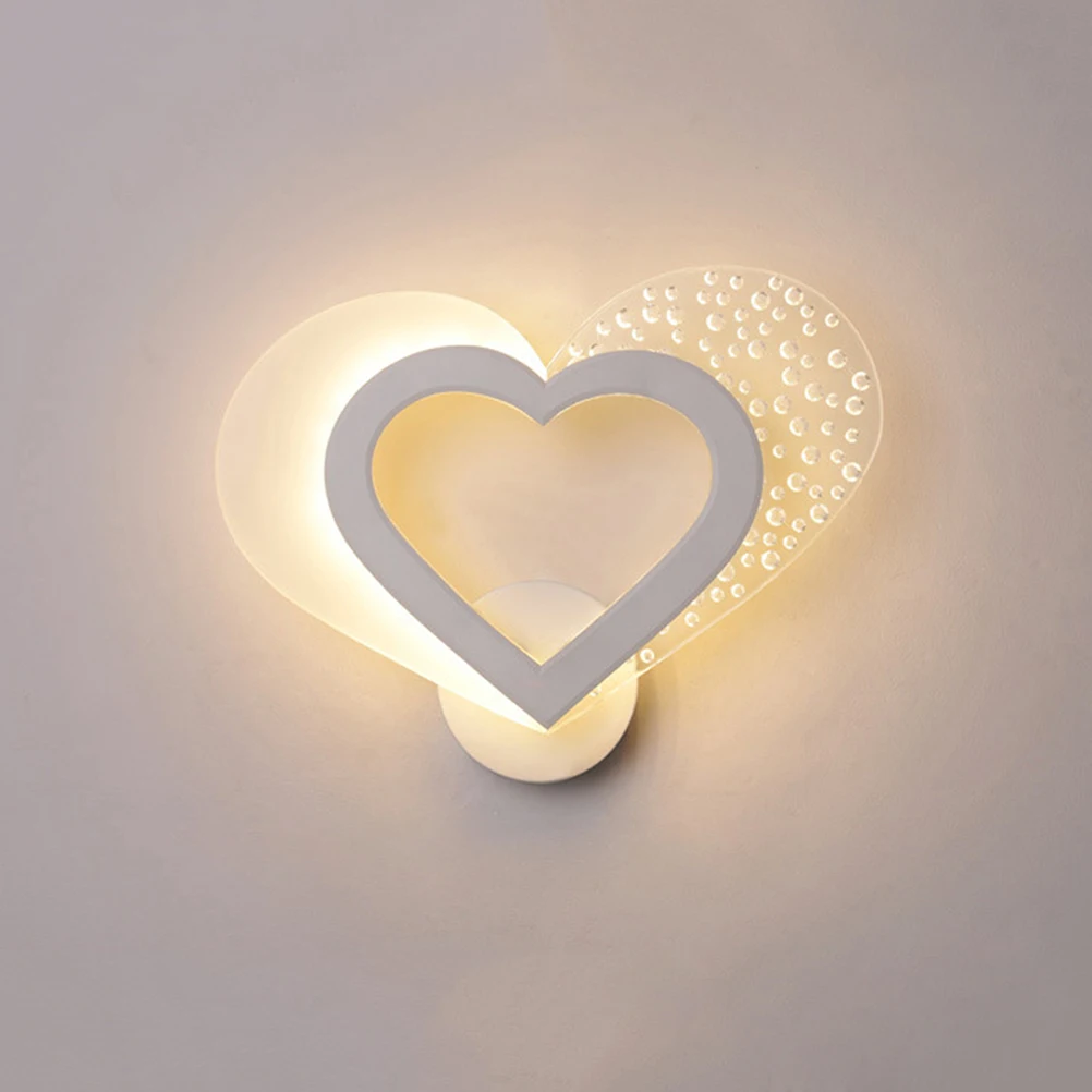 

Wall Lights for Living Room Love Night Home Lamp Decor Aesthetic Bedroom Lovers