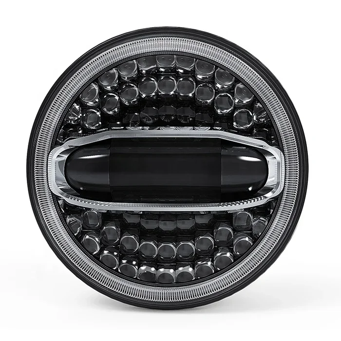 7" Led Round Headli…