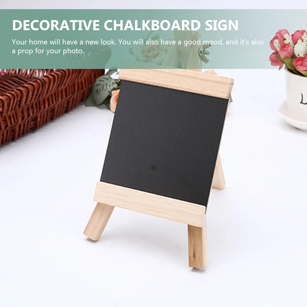 2 Pcs Blackboard Household Chalkboard Sign Multi-function Kids Whiteboard Decorative Desktop Message Boards Magnetic