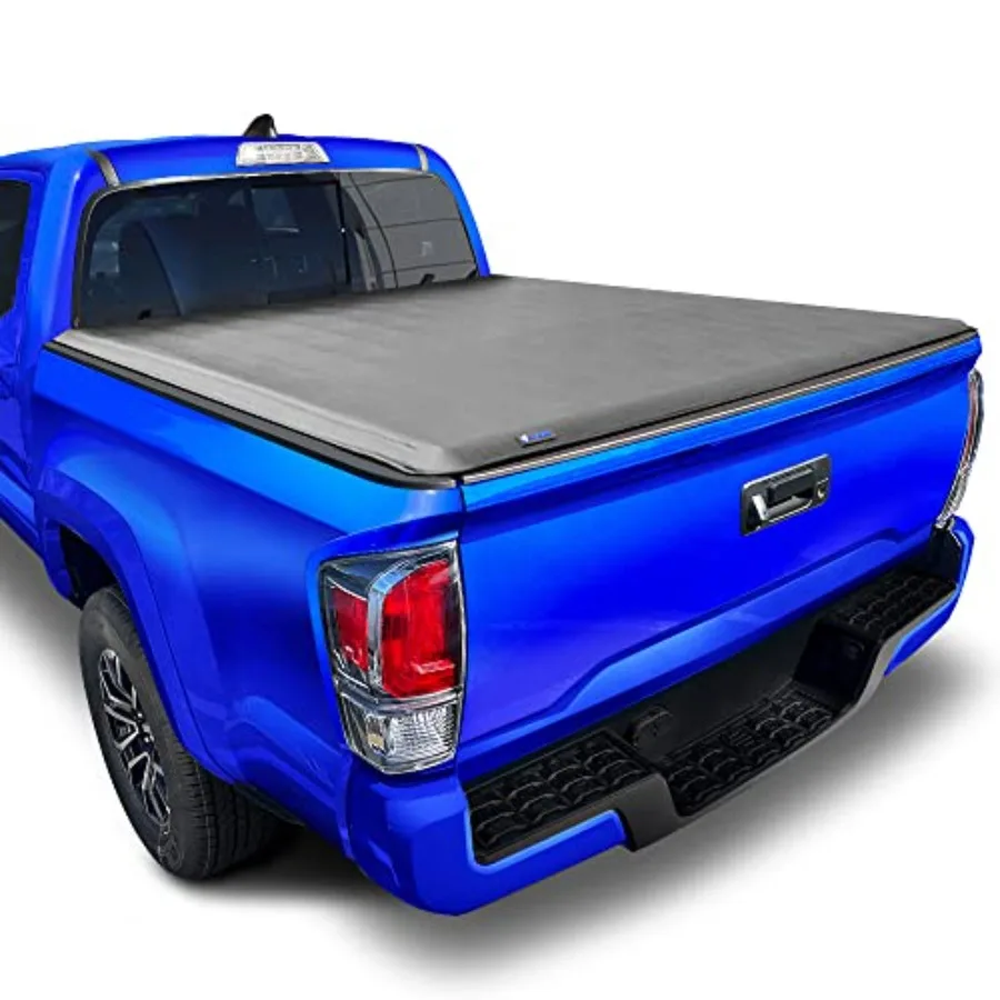 

T1 Soft Rollup Truck Bed Чехол Tonneau, совместимый с кроватью Tacoma 20055, 5 футов, 60 TGBC1T9036
