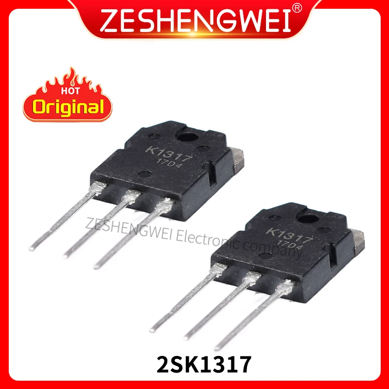 5PCS NEW ORIGINAL 2SK1317 K1317 TO-247 In Stock