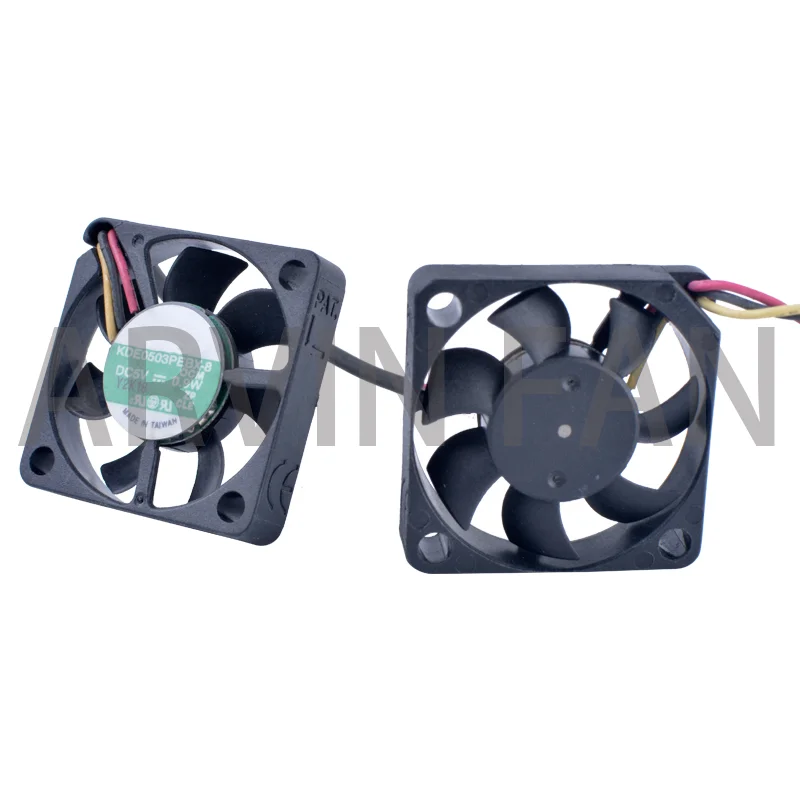 

COOLING REVOLUTION KDE0503PEBX-8 KD0503PEB1-8 3006 30mm Fan 30x30x6mm 5V 0.65W 0.9W Router Switch Miniature Mini Fan