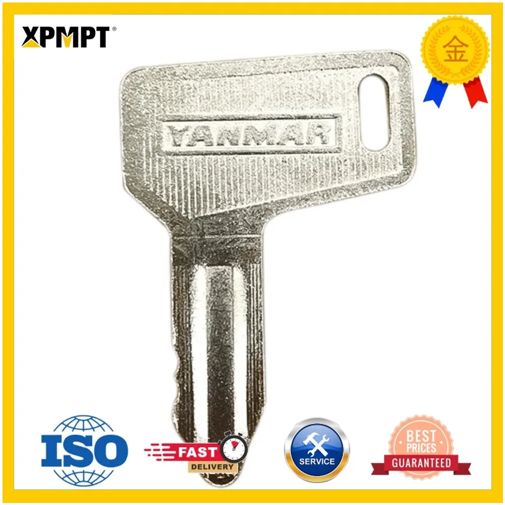 Excavator Key Ignition Key Excavator Accessories For Yanmar Dedicated Key