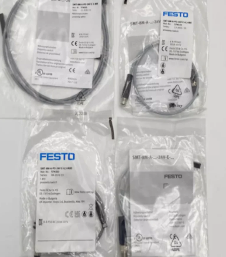 

New original FESTO Magnetic switch SMT-8M-A-NS-24V-E-5.0-OE 574333