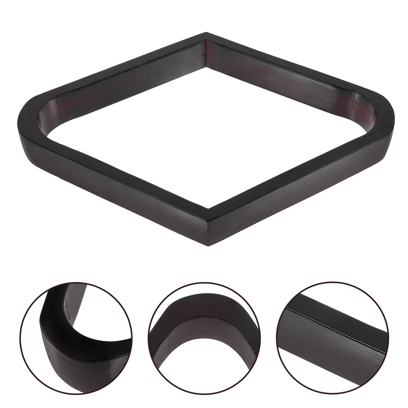 Biljartstandaard Frame Rack Armatuur Pooltafel Driehoek Snooker Accessoires Houten Ruit