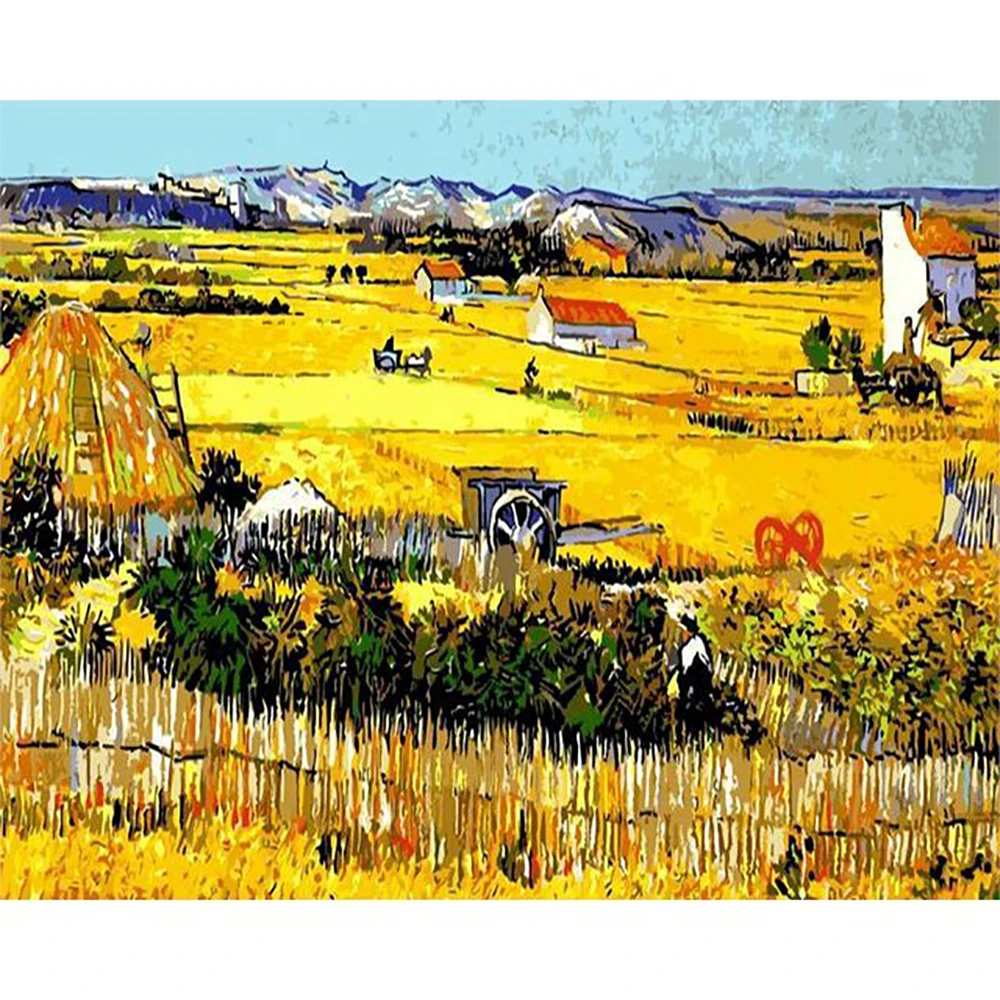 Famous Painting Of World Van Gogh Series 5D DIY Diamond Painting Mosaic Embroidery Sale Rhinestones Painting Decor Gifts