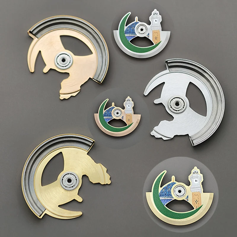 

NH34 NH35 Automatic Hammer Rotor Fits NH35 NH36 NH38 NH70 7S26 4R 6R Movement Pendulum Weight Mechanical Watch Replace Parts