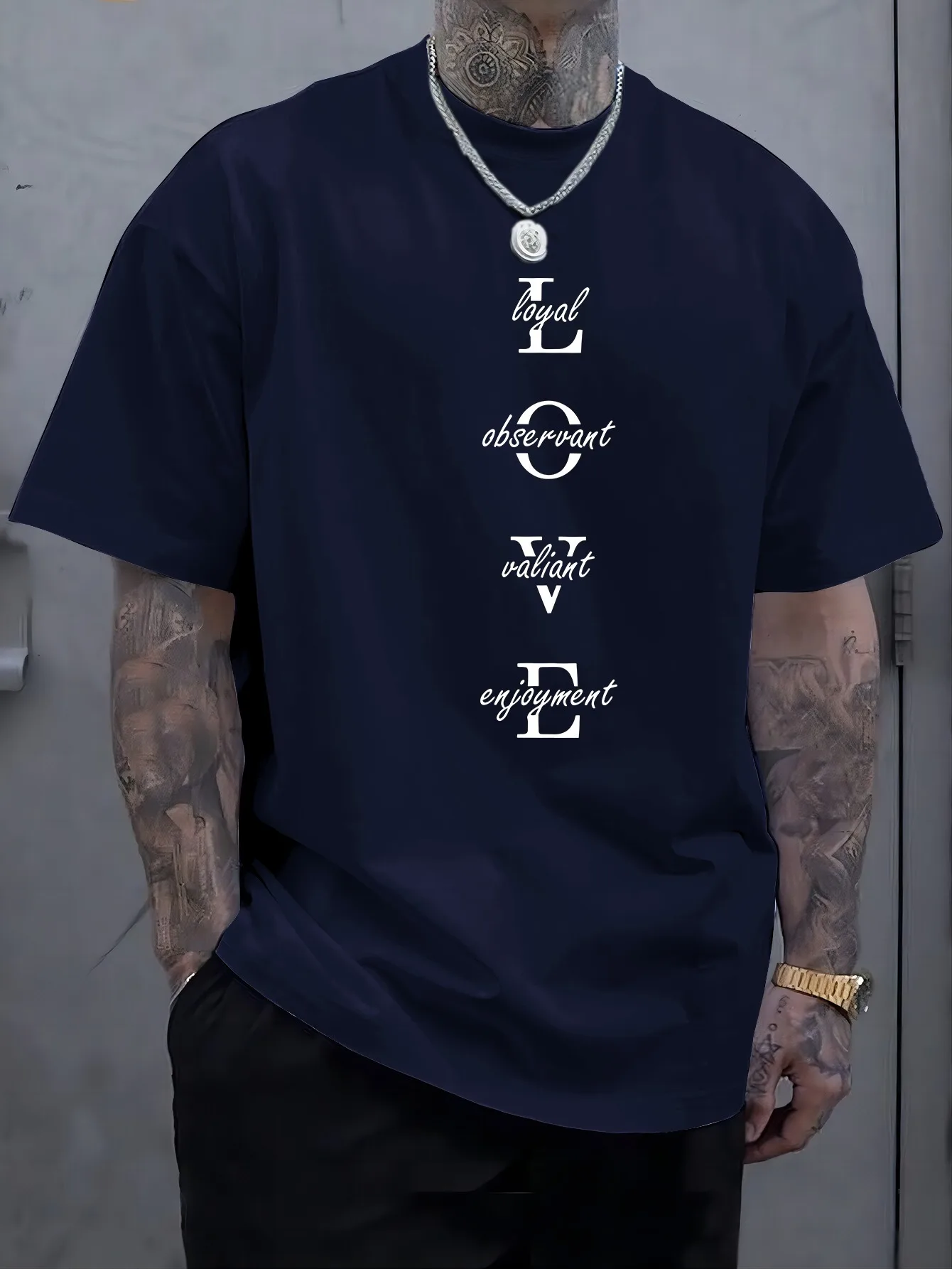 

2025 Kawaii Love Letter Graphic Mens Luxury Brand Tshirt Cotton Oversize Short Sleeve Summer Unisex Men Women Streetwear Tee