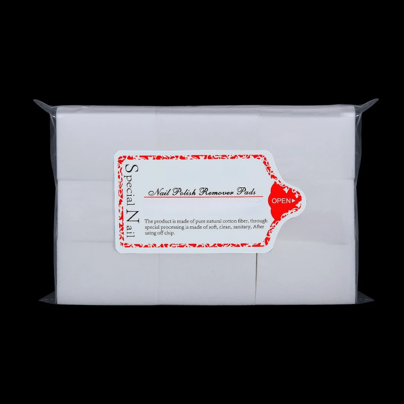 Dischetti di cotone al 100% per salviette per unghie Lint-Free Nail Cotton Gel Polish Remover Nail Art Profession Strumenti per la pulizia Forniture per manicure