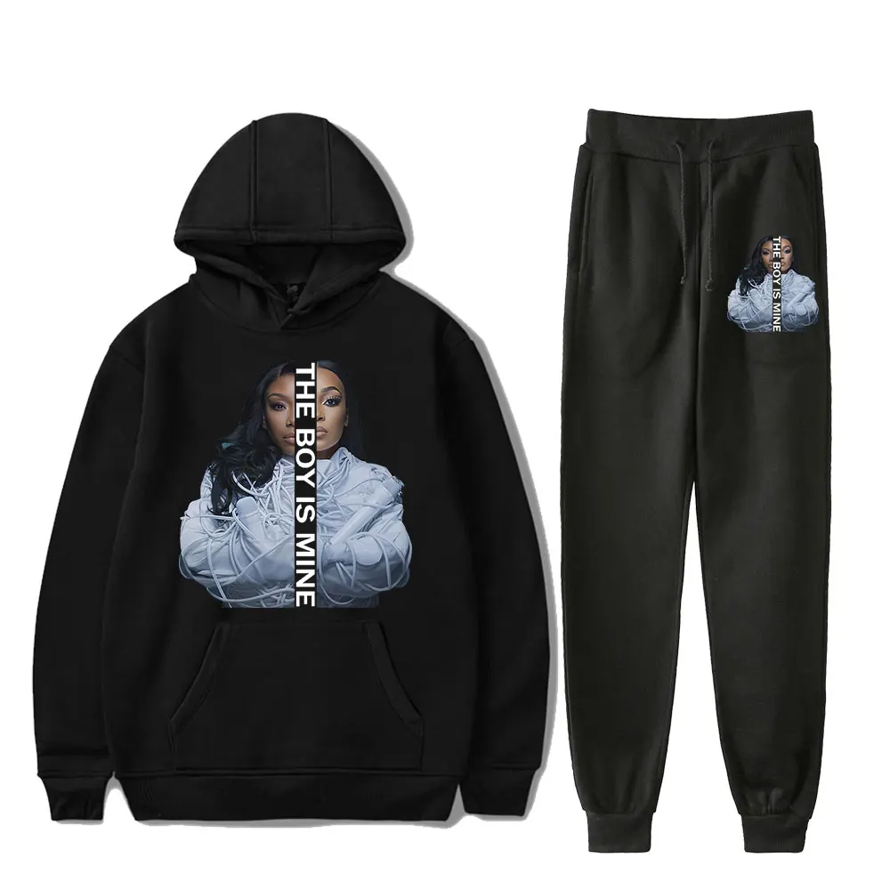 

The Boy Is Mine Tour Merch 2025 Merch Hoodies Set Hoodie Pants Two-Piece Pullover Men Women Clothes Everyday Wear