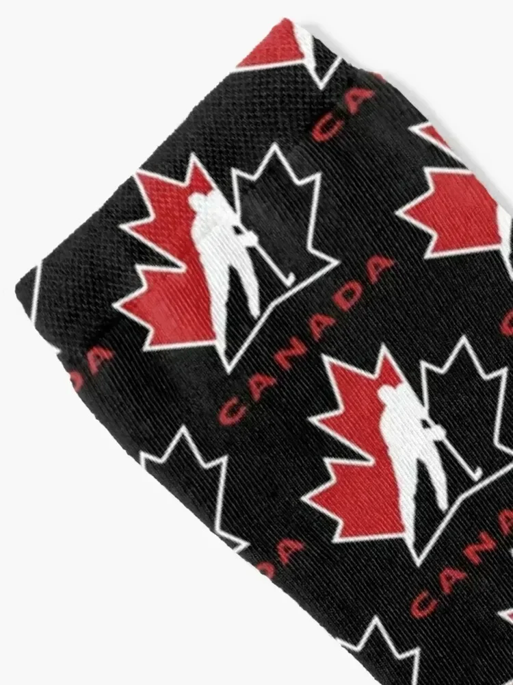 HockeyCanada Socks moving stockings floral winter cycling Socks Man Women's