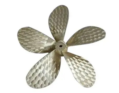 High Precision Marine Casting 24 Inches 5 Blade/Wing Patrol Boat Marine Rudder Propeller