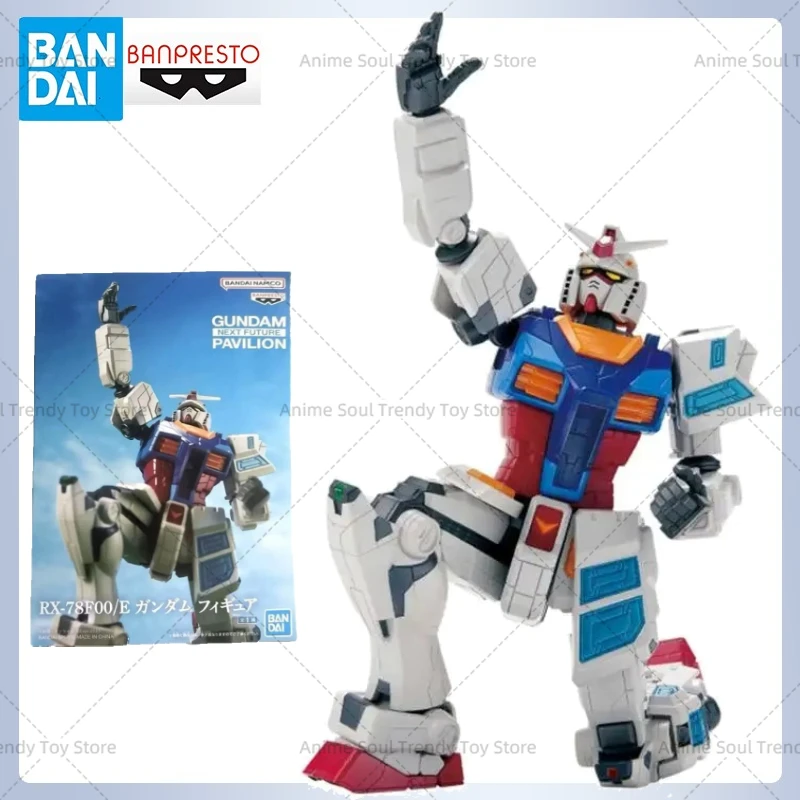 

В наличии оригинальная модель BANDAI NAMCO BANPRESTO Gundam RX-78F00/E GUNDAM 9 см куклы Cherish, коллекционная фигурка, игрушки в подарок