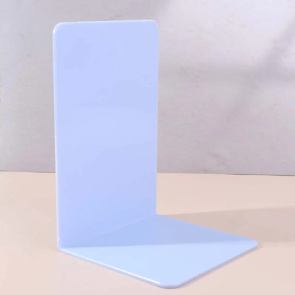 Desktop Organizer L-shaped Desk Bookends Durable Display Book Stand INS Simple Book Support Rack Minimalism