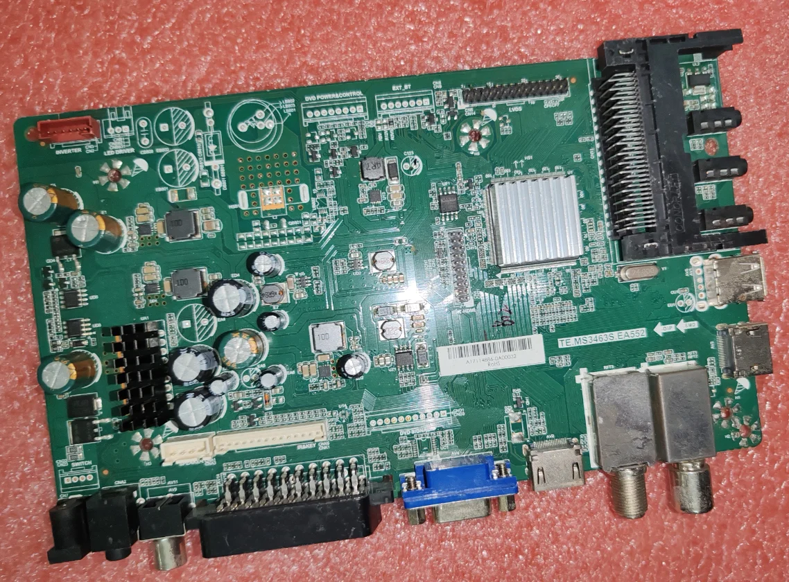 TE.MS3463S.EA552 LED  TV three in one TV motherboard, physical photo, tested