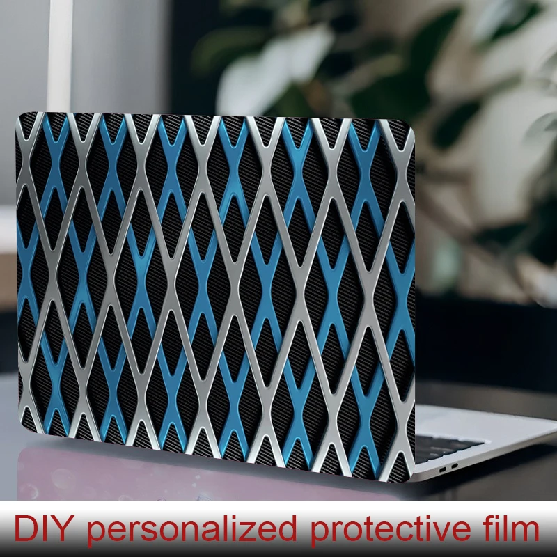 

2 наклейки для ноутбуков, защитная пленка Honeycomb, наклейка для самостоятельной установки, устойчивая к царапинам.