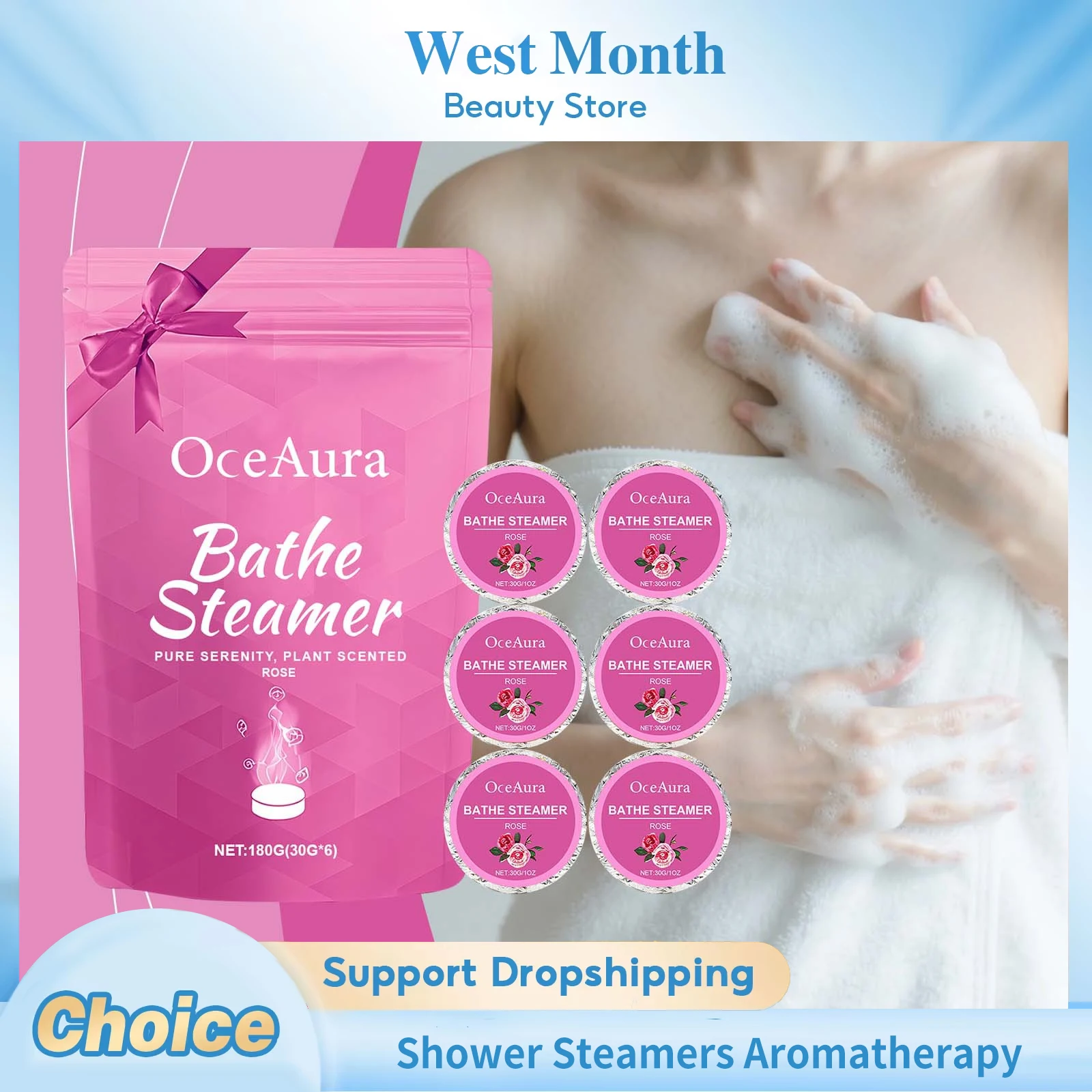 

Роза для ванны, таблетки для душа, усталость, тревога, снятие стресса, очищение тела, питательная сухая кожа, расслабляющий душ, пароварки, ароматерапия