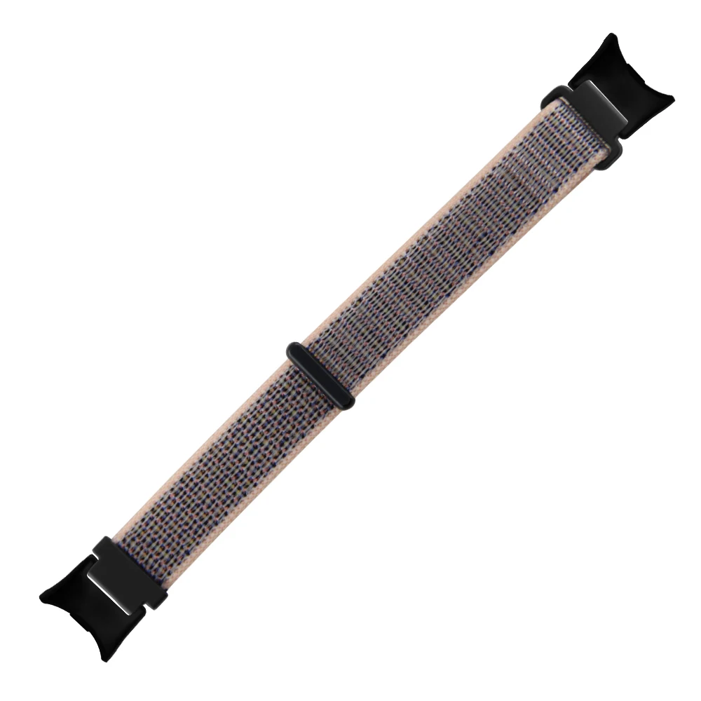 

Nylon Velcro Wristband For Xiaomi Band 8 Stable Buckle Quick Release Soft Flexible Adjustable Sport Smart Watch Strap Men Women