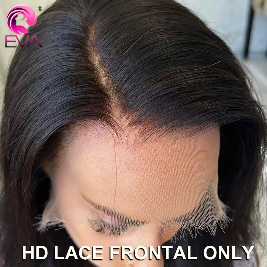 

Накладки для волос Eva Hair Ultra Fitted HD Lace Frontal 13x4/13x6, HD Lace Closure 5x5/6x6/9x6 из натуральных волос, предварительно выщипанные, с невидимым HD-швом