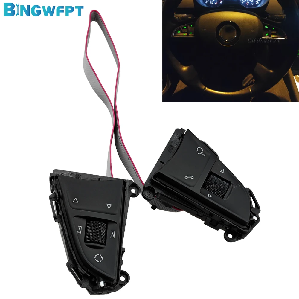 

5ED919719B Multi Function Buttons Steering Wheel For Octavia Karoq Kodiaq Superb 2015-2025 5ED 919 719B