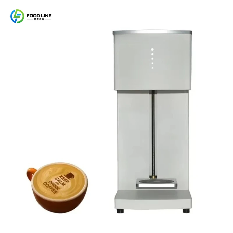 Customized Mini 3D USB Coffee Printer Edible Ink 200dpi Resolution 1 Year Warranty Selfie Latte Art Print