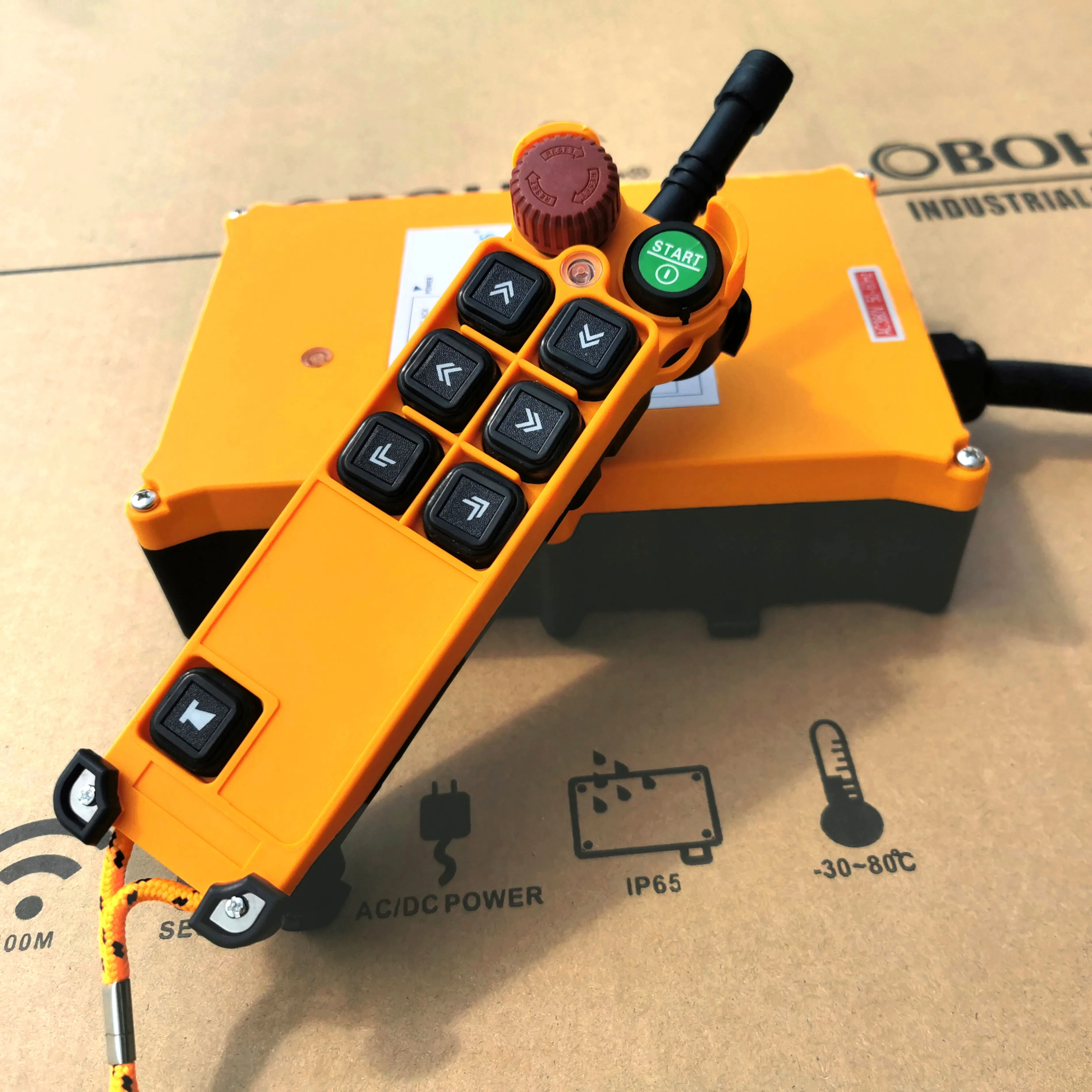 HS-6 HS-C6DR 2 Speed Control Hoist industrial wireless Crane Radio Remote Control System crane